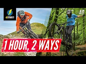 E Bike Power Hour: Adventure Vs Freeride | Riding The 2021 Kona Remote 160 DL EMTB