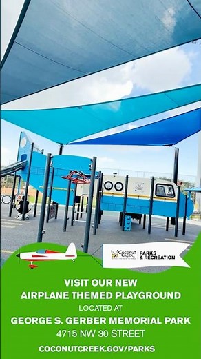 New Airplane Themed Playground at George S. Gerber Memorial Park
