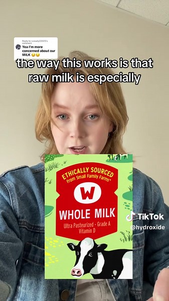 hydroxide - food scientist (@hydroxide) - Replying to @ruready22025 SUSPENSION OF MILK TESTING BY THE FDA - what you need to know #foodscience #fda #usda #dairy #rawmilk #milk #dairyscience #pasteurization #foodscientist #health