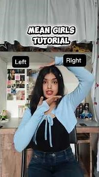 Katseye Mean Girls hand choreo Tutorial| mirrored + slowed ‪@katseyeworld‬ #meangirls #tutorial