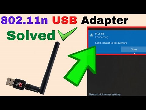 Solved: Can't Connect to this Network WIFI Realtek RTL8188 USB Wireless 2.0 Network Adapter