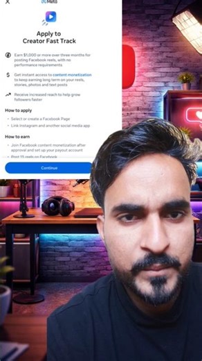 how to apply creator fast track on facebook #virel #facts #shortfeed #trending #facebook