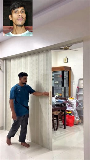 PVC Folding Partition 😍 Smart Space Divider Design #shorts #pvc #partition