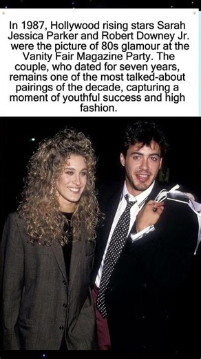 Sarah Jessica Parker & Robert Downey Jr. (1987)