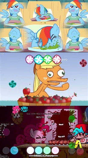 Nom Nom Nom - Pony loves food | Friday Night Funkin Game