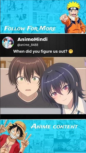 Umi? I know you're there 🤭 || I Made Friends with the Second Prettiest Girl || #anime #animeedit