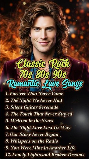 Romantic Classic Rock Songs - 70s, 80s, and 90s Style❤️(Vol. 10)