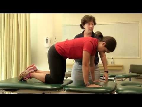 Hands and Knees Lumbar Mobility exercise