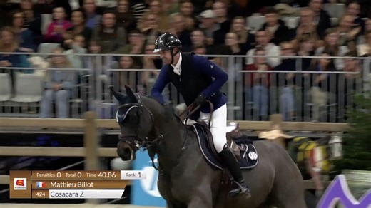 WINNING ROUNDS I MATHIEU BILLOT (FRA) & COSACARA Z @ €140,250 RÉGION DE NORMANDIE GRAND PRIX CSI 4* Jumper News France Mathieu Billot (FRA) & Cosacara Z riding to conquer the €140,250 Région de Normandie Grand Prix CSI 4* on Sunday during Equi Seine CSI 4* in Rouen, France. Video: © Equi Seine / Jumping Access Studio | Jumper News