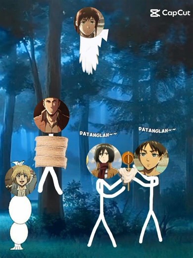 attack on Titan # jean, eren, mikasa, ermin, sasha.