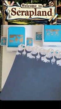 Making a 3-layer border whale splash with 3 punches #creativememories