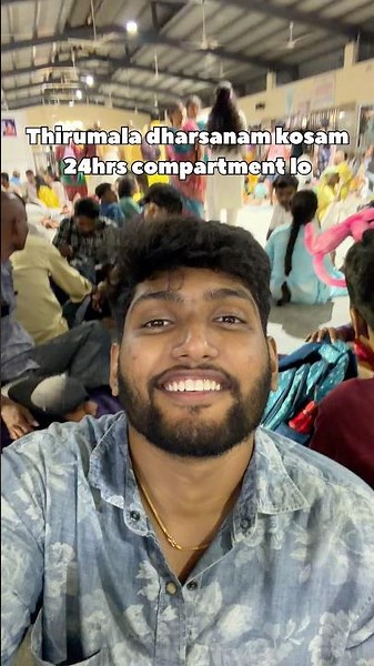Dharsanam kosam velthey intha time vammo #tirumala #travel #funny #trending #shorts