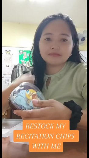 Restocking Recitation Chips for Students | DIY Ideas & Templates