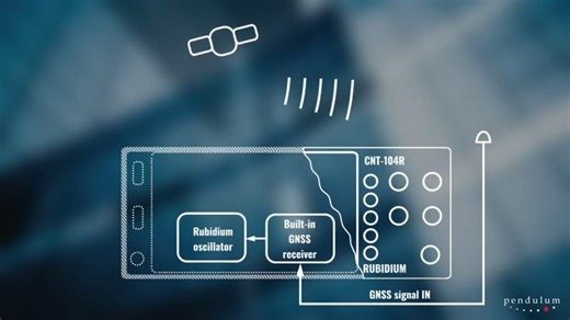CNT 104R. Multi-channel Rubidium Frequency Analyzer with Rubidium clock and GNSS synchronization | Pendulum Instruments