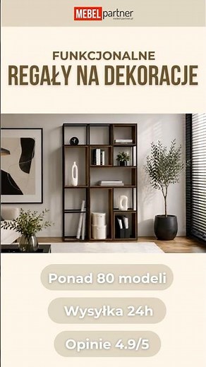 Modne regały na książki i dekoracje | Styl i porządek w Twoim wnętrzu