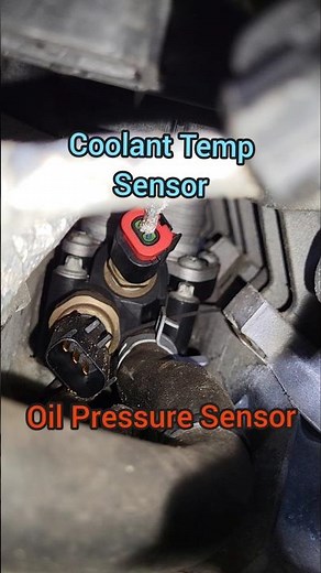 3.6 Pentastar Oil Pressure & Coolant Temp Sensor Location. Easy Removal / Install #mobilemechanic