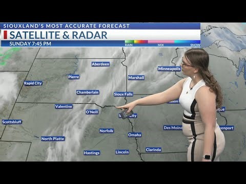 KCAU 9 Evening Weather with Taylor King @ 10 PM - 2/7/26