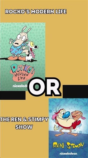 ROCKO'S MODERN LIFE OR THE REN AND STIMPY SHOW -- #rockosmodernlife #therenandstimpyshow