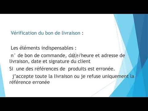 Gestion d'approvisionnement - Bon de commande & bon de livraison