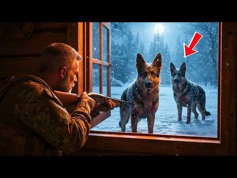 A Retired Navy SEAL Let Two Stray Shepherds Into His Cabin During a Blizzard. He Never Expected This