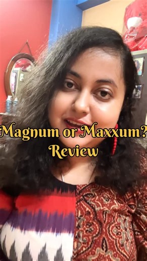 Roshni Unfiltered | MAGNUM vs MAXXUM 🍫🍦 One bite, two brands, and a BIG question 🤔 Creamier inside or crunchier outside? Price vs taste vs chocolate overload —... | Instagram