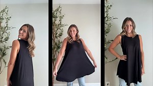 Sleeveless Tunic Top - Etsy