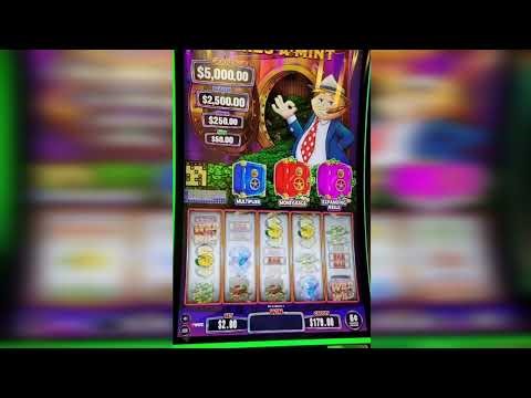 Playing the Mr. Money Bags Slot Machine (Full Game play from a Past Live Stream)