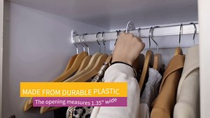 Set of 30 Color Closet Dividers for Hanging Clothes – Clothing Rack Dividers for Organization