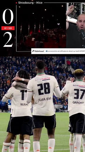 Quand les deux sont heureux : réaction après Nice en Coupe de France
