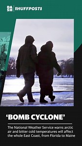 13K views · 45 reactions | The National Weather Service warns a "bomb cyclone" is threatening to strike the East Coast, bringing snow, ice and arctic winds. | Yahoo News | Facebook