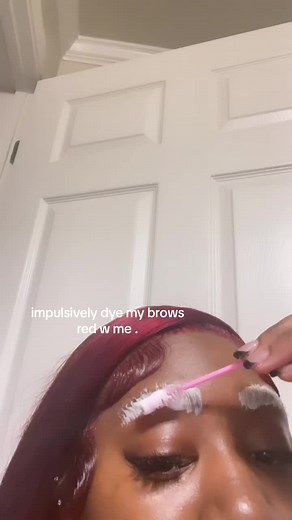 Dying My Brows Red: Step-by-Step Tutorial