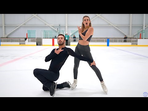 Olympic Champions in Practice: WAACKING on Ice ft. Gabriella Papadakis & Guillaume Cizeron