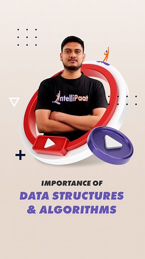 Check out this video on "Importance of Data Structures and Algorithms". In this video, we'll get into the importance of data structures and algorithms and how they impact the field of computer science. . Watch this Full video on our YouTube Channel: Link in Bio . #WhatisGoogleCloudPlatform #GoogleCloudPlatform #CloudComputingTech #GCPCourse #GCPForBeginners #GCPTraining #Learning #Shorts #ShortsVideo #Trending #Intellipaat | Intellipaat