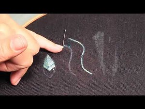 How to secure an embroidery thread the professional way