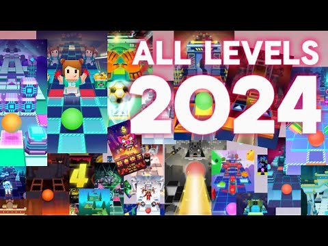 Rolling Sky ALL LEVELS! 2024 - 103 Levels! | Rolling Sky Official