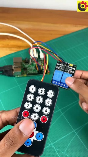 Raspberry Pi with IR receiver #sritu_hobby #srituhobby #raspberrypi #diy #robotic #toys