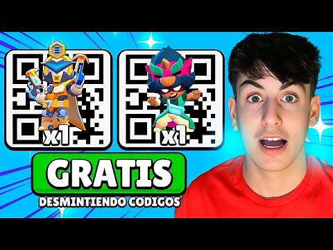 SKINS GRATIS! Con Codigo QR OFICIAL de Brawl Stars 2025? Todos los que Funcionan y Desmintiendo.