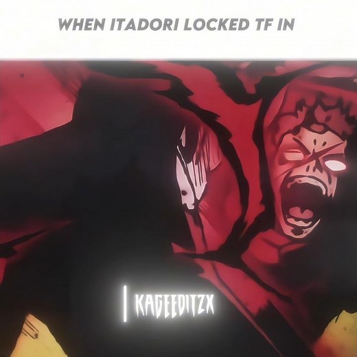 When the itadori is angry, nobody messes with him. 💀💀💀🔥||Jujutsu kaisen edit ||