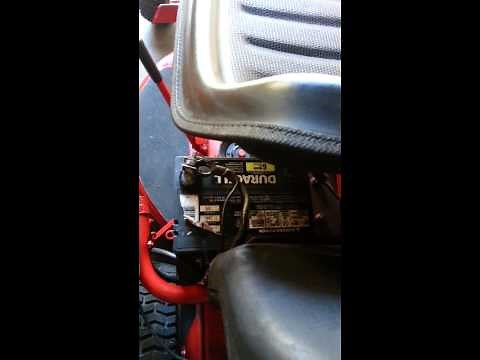 Lawn Mower Battery Terminals Getting Hot