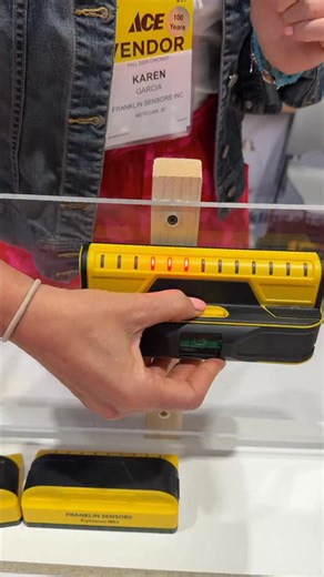 BYOT Brent on Instagram: "Innovative Multi-Sensor Stud Finder! #cooltools #construction #toolsofthetrade #tradeshow #innovation"