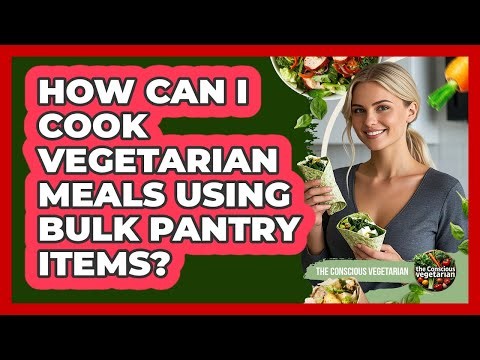 How Can I Cook Vegetarian Meals Using Bulk Pantry Items?