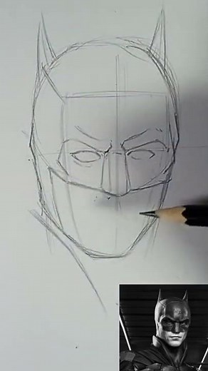 Drawing THE BATMAN