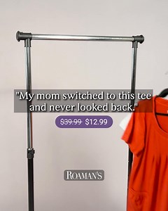 Meet the Tee with over 4,500 5 star reviews! ⭐️⭐️⭐️⭐️⭐️ | Roaman's