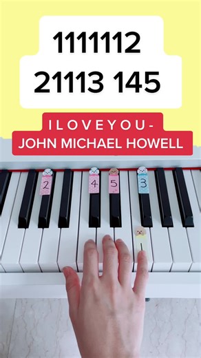 Learn to Play 'I Love You' by John Michael Howell on Piano