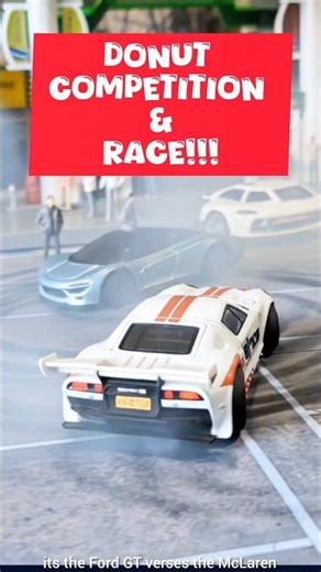 🔥 Hot Wheels Donuts & Epic Racing Showdown! 🏎️💨 #automobile #epicraces