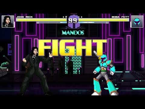 John Wick Vs Cyan Boba Fett (MUGEN)