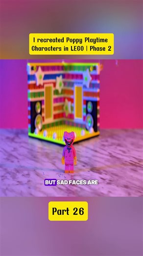Creating Poppy Playtime Characters in LEGO