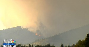 Stevens County neighbors say 5,000-acre Corkscrew fire is like "a wave of flames"