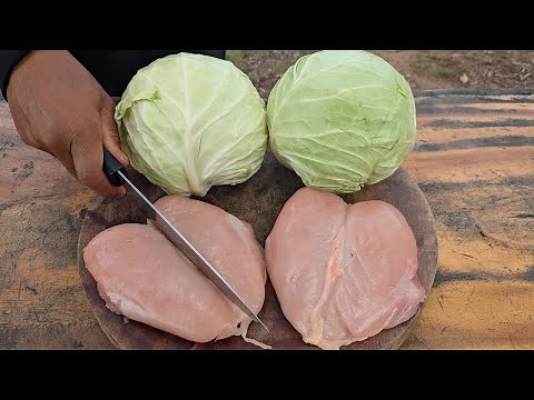 Chicken Breast And Cabbage Stir Fry | Tender And Juicy Chicken Stir Fry With Cabbage