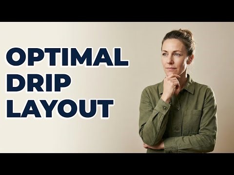 Where To Place Drip Emitters In A Layout?